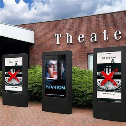 Открытый цифровой тотем Signage